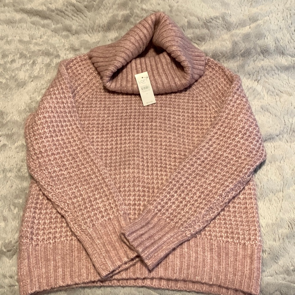 BRAND NEW! LOFT cowl neck sweater!
